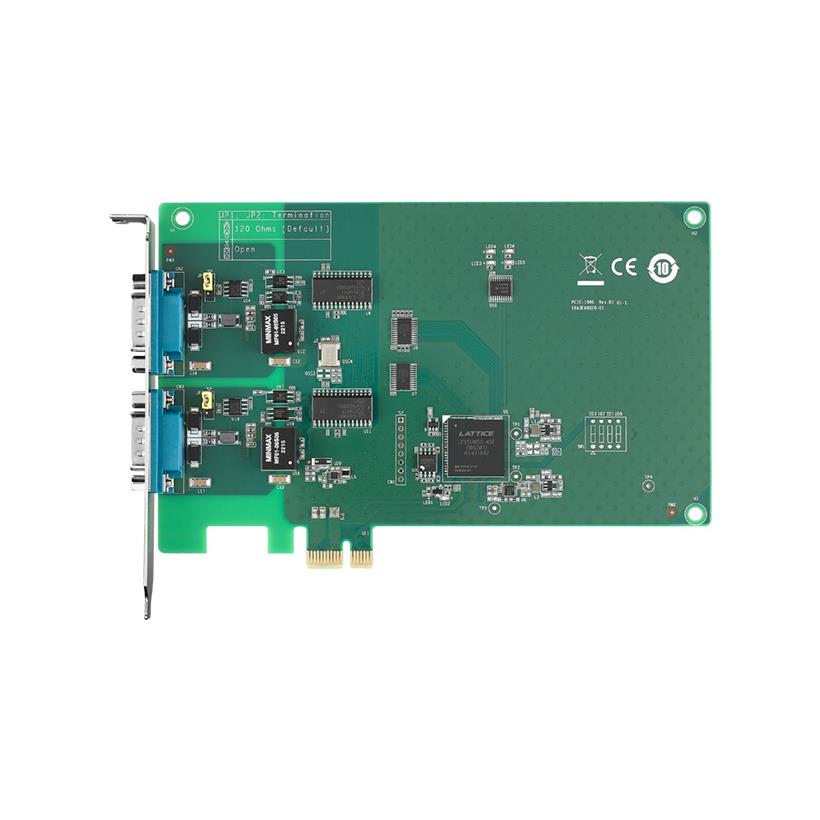 【PCIE-1680-B】PCIE CARD, 2XCAN, W/ISO.