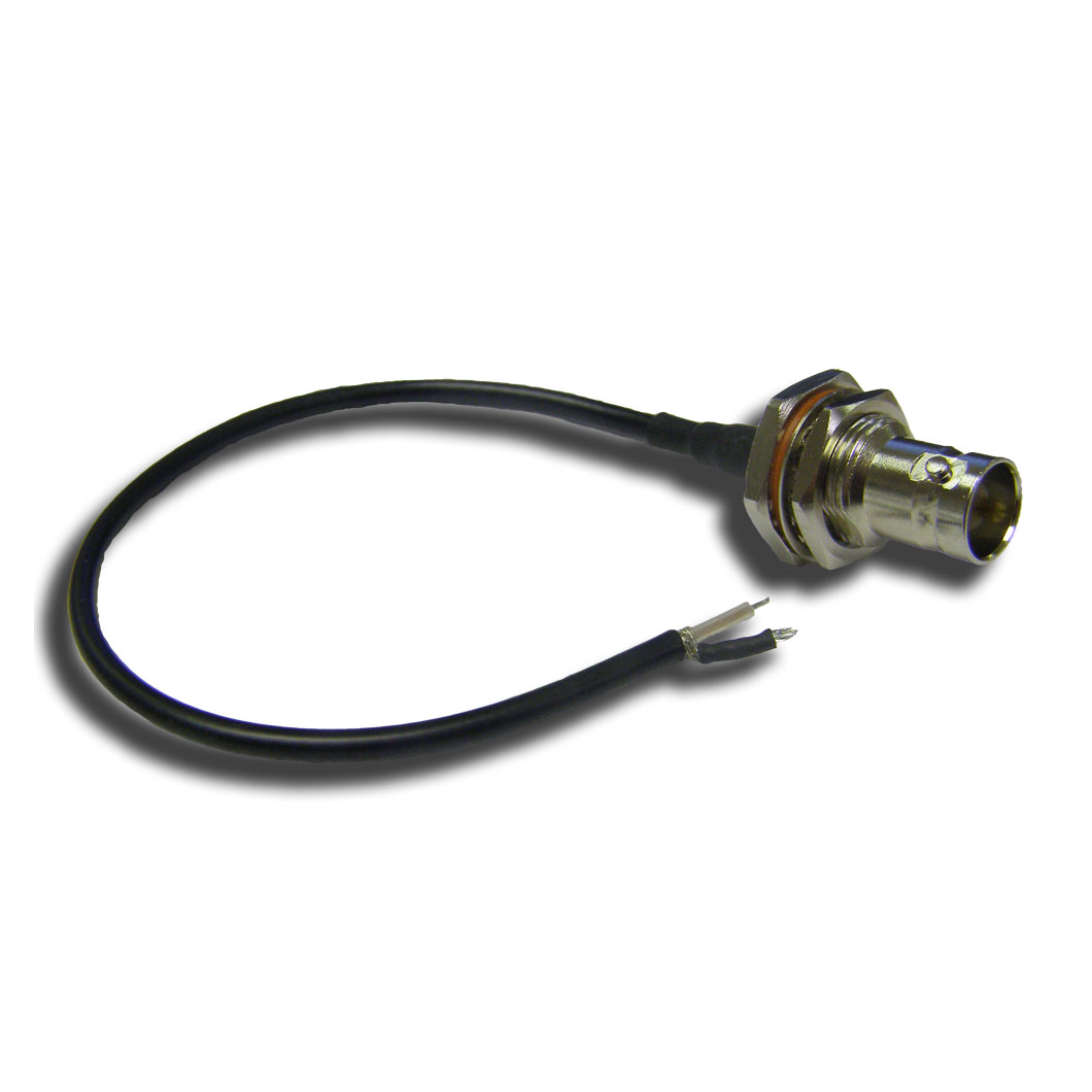 【CBA-200COAX】CBL ASSY BNC-CABLE JACK 7.874"