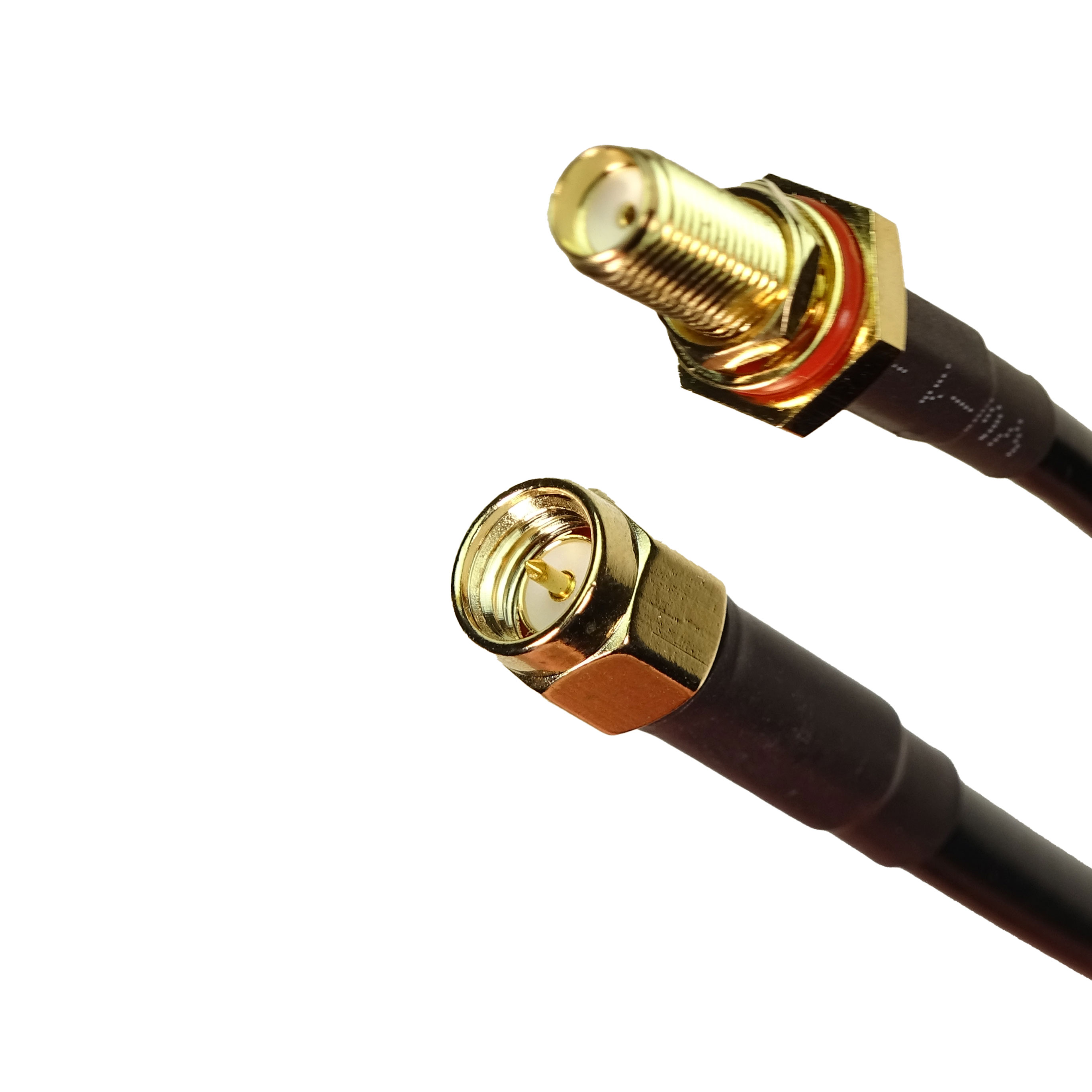 【CBA-SMAM-SMAFIP100】CABLE ASSEMBLY SMA(M) TO SMA(F)I