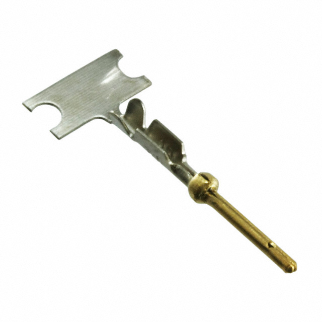 D-Sub Contact Male Pin Gold 24-28 AWG Crimp Stamped