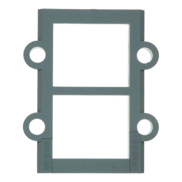 Connector Frame For RJ45 Socket Inserts