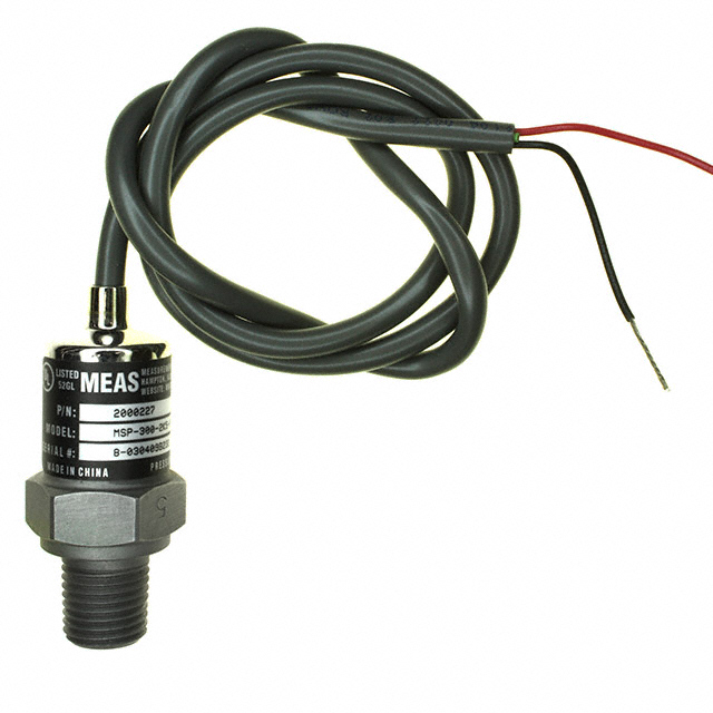 Pressure Sensor 2500PSI (17236.89kPa) Vented Gauge Male - 1/4