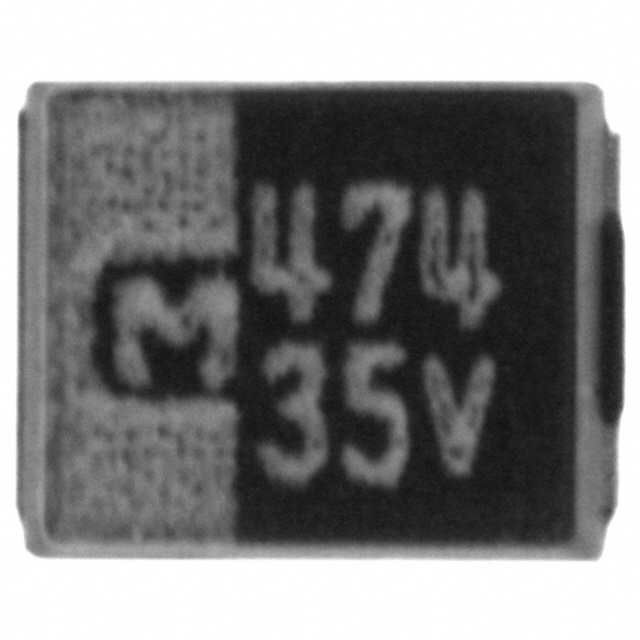 0.47 μF Molded Tantalum Capacitors 35 V 1411 (3528 Metric)