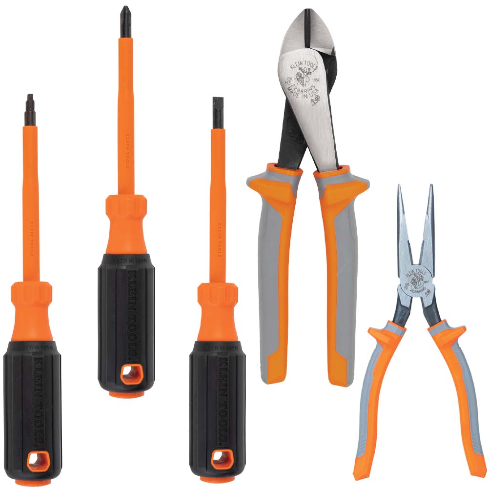 【9419R】1000V INSULATED TOOL SET, 5-PIEC