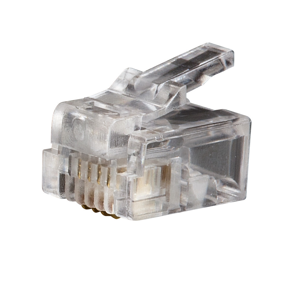 【VDV826-671】MODULAR TELEPHONE PLUGS RJ11 6P4