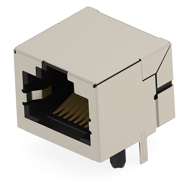 RJ45 JACK THR 1GB R/A 1X1