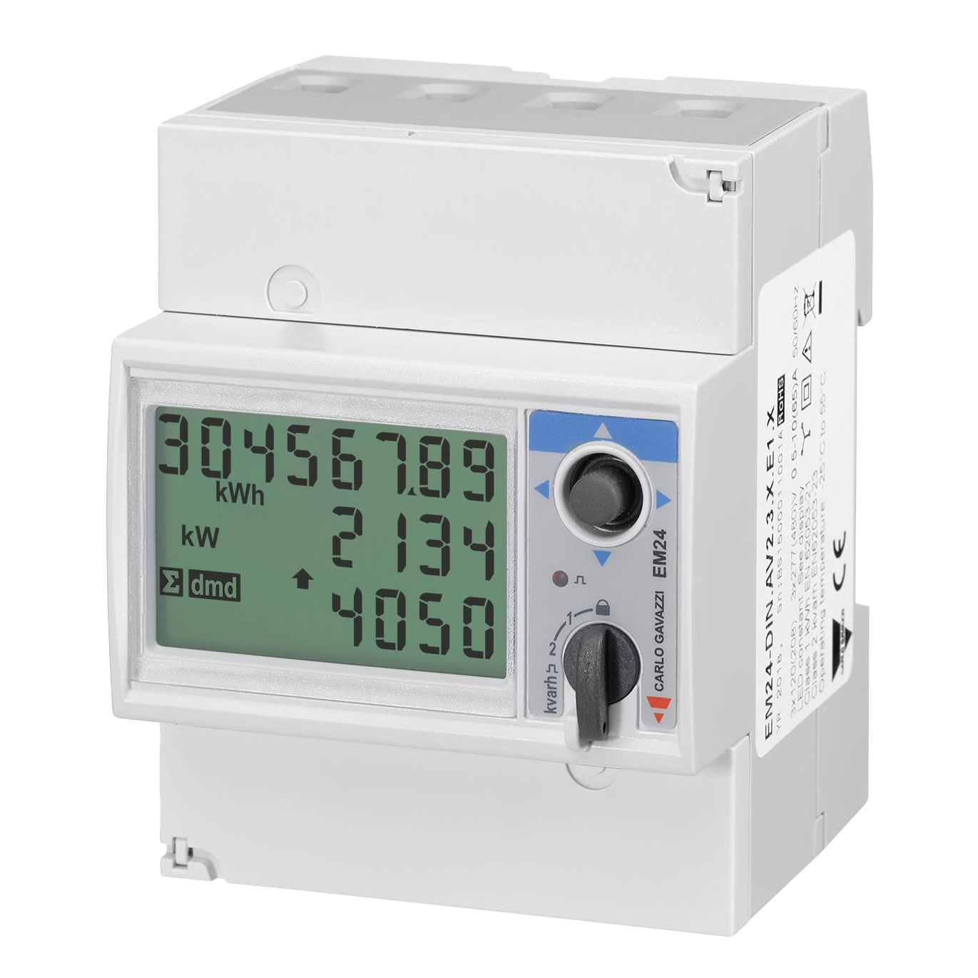 【EM24DINAV93XISX】COMPACT 3-PHASE ENERGY ANALYZER