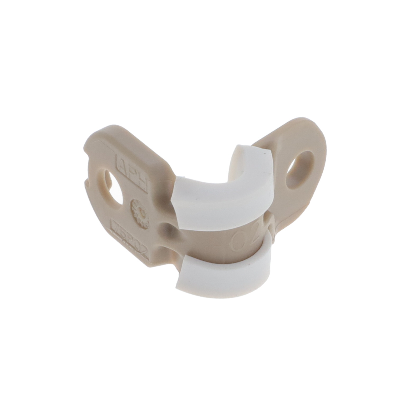 CBL CLAMP P-TYPE WHITE FASTENER