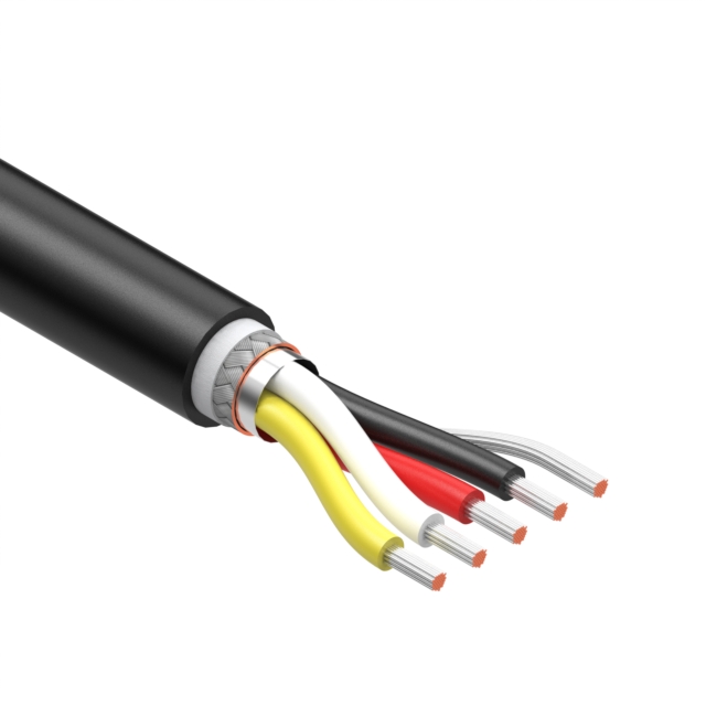 【30-03007】CABLE 4COND 24AWG BLK SHLD METER