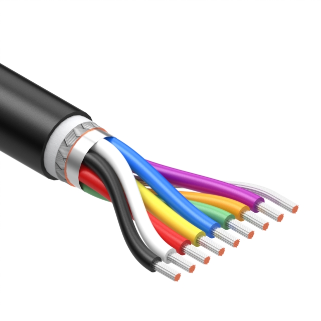 【30-03039】CABLE 8COND 24AWG BLK SHLD METER