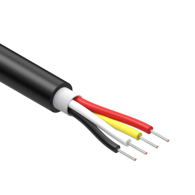 【30-03078】CABLE 4COND 22AWG BLACK TPU