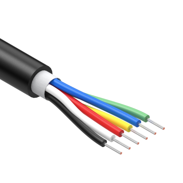 【30-03096】CABLE 6COND 26AWG BLACK TPU