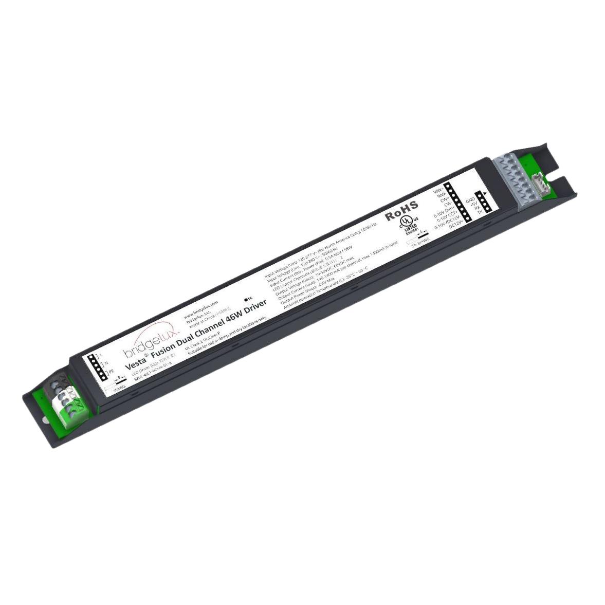 【BXDR-46LT-C214A-01-A-12】46W DUAL CHANNEL DRIVER, 0-10V ,