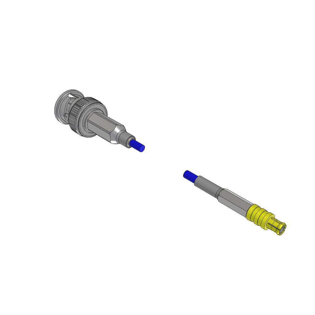 【RF316-04SP3-02SP1-0915】CBL ASSY BNC-MCX PLG-PLG 36.024"