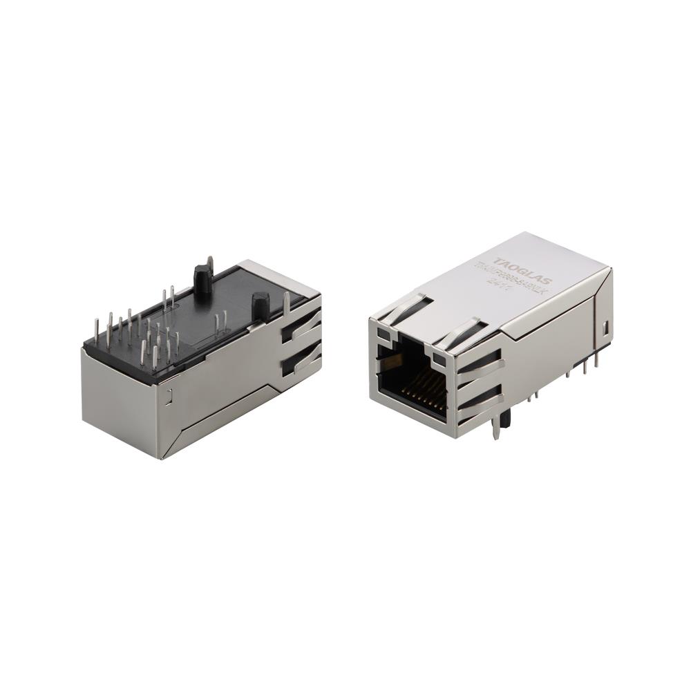 【TMJMP9696-8A9NLK】RJ45 ICM, 1X1, 10G BASE-T, TAB-U