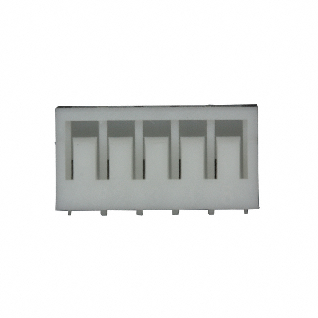 5 Rectangular Connectors - Housings Receptacle White 0.079 (2.00mm)