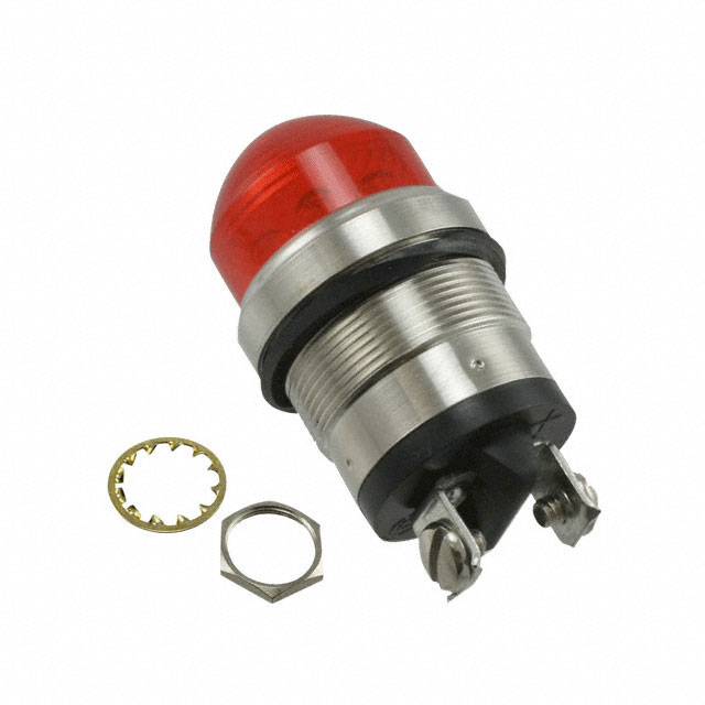 LED Panel Indicator Red 125V 10mA Screw Terminal