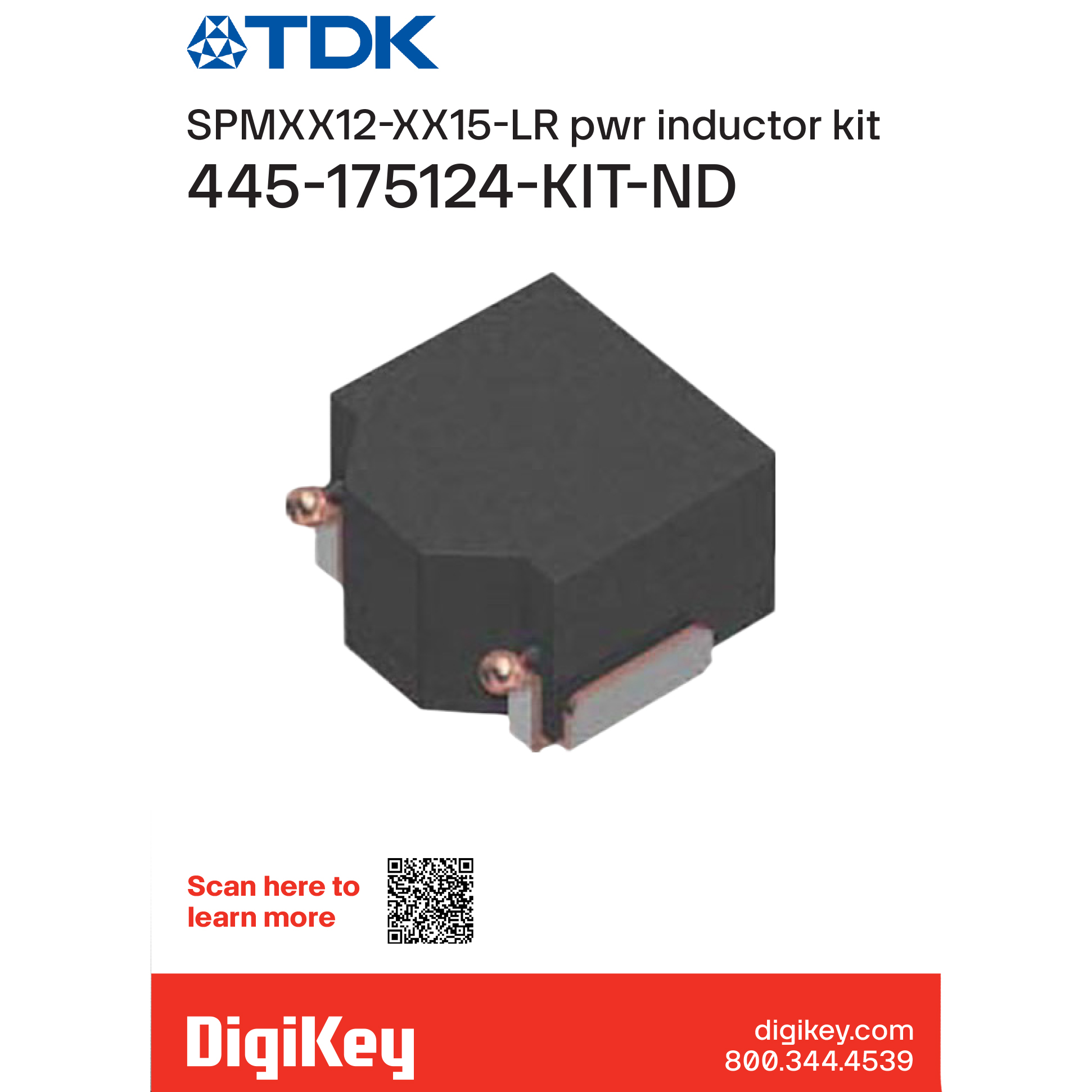 【SPMXX12-XX15-LR-KIT】SPMXX12-XX15-LR PWR INDUCTOR KIT
