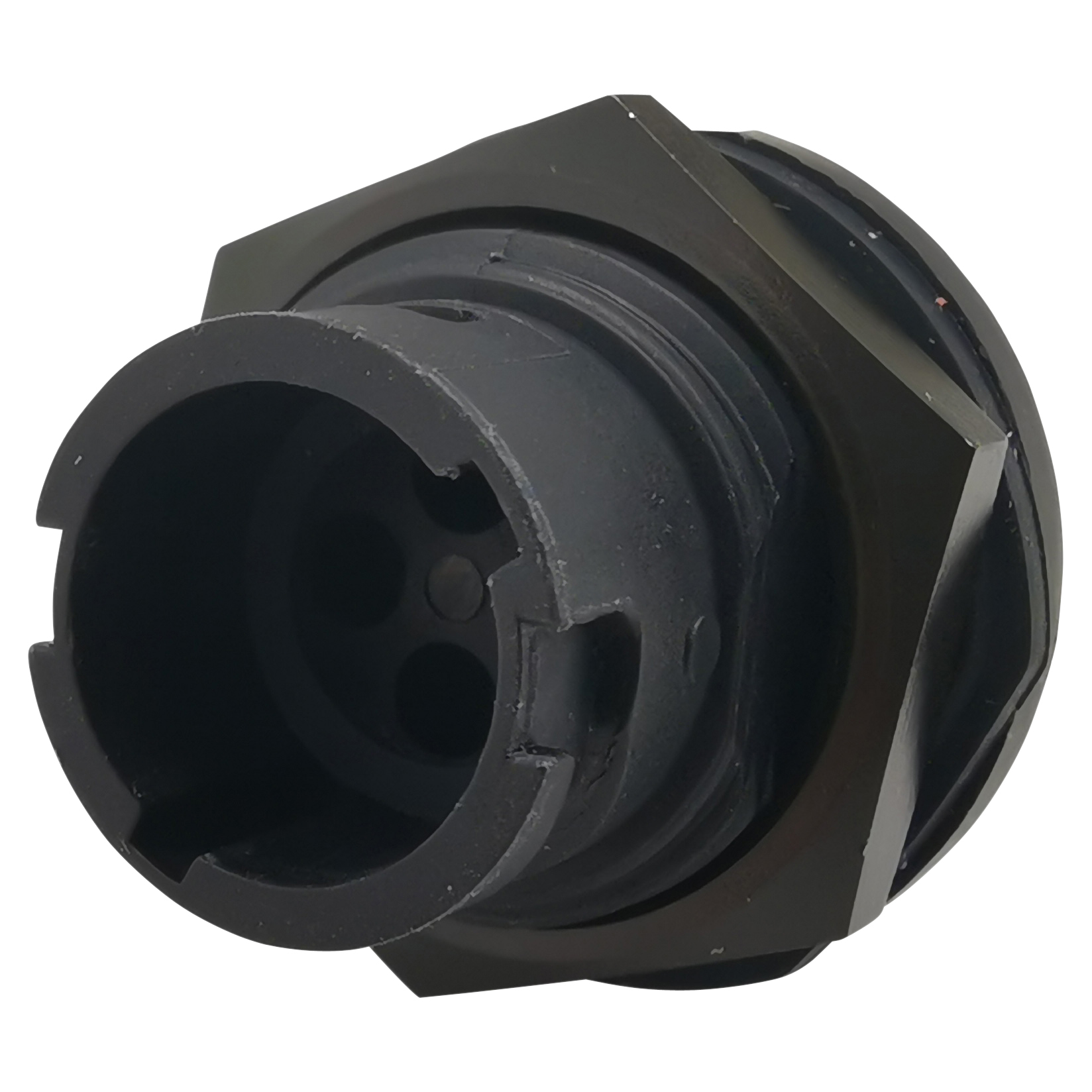CONNECTOR, PLASTIC, FRONT MOUNT,