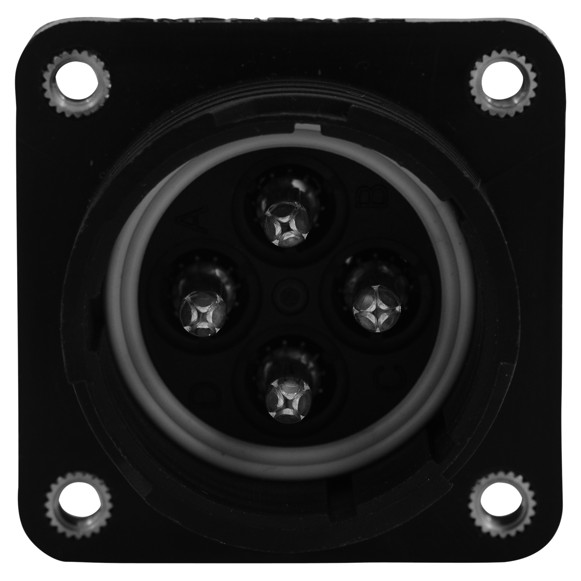 CONNECTOR, PLASTIC, REAR MOUNT,