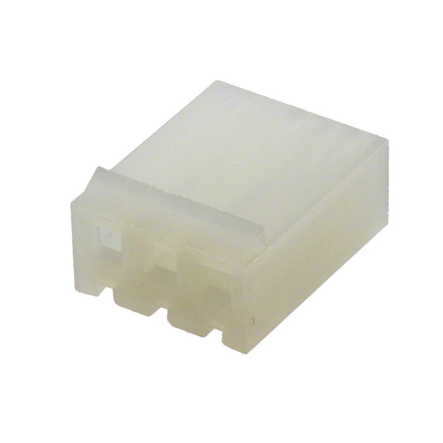3 Rectangular Connectors - Housings Receptacle Natural 0.156 (3.96mm)