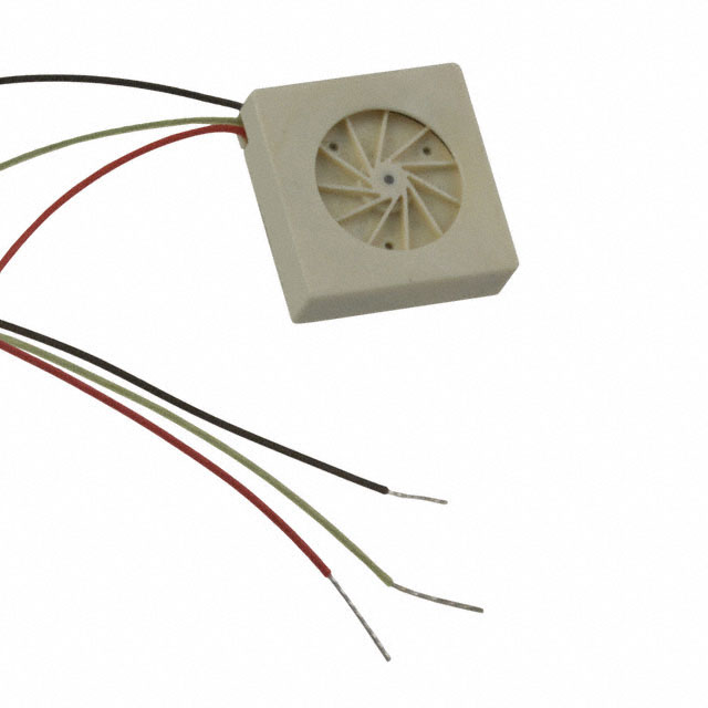 Fan Blower 3VDC Square - 12mm L x 12mm H Vapo-Bearing 0.094 CFM (0.003m3/min) 3 Wire Leads