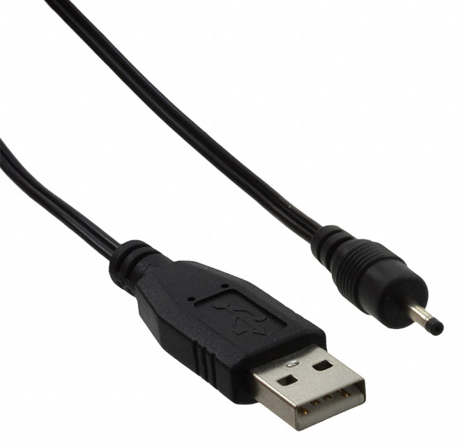 디바이스마트,케이블/전선 > 어셈블리 케이블 > 변환젠더,,10-00256,CABLE USB-A 2.35X0.7 CNTR POS / Digi-Key Part Number : 839-1027-ND