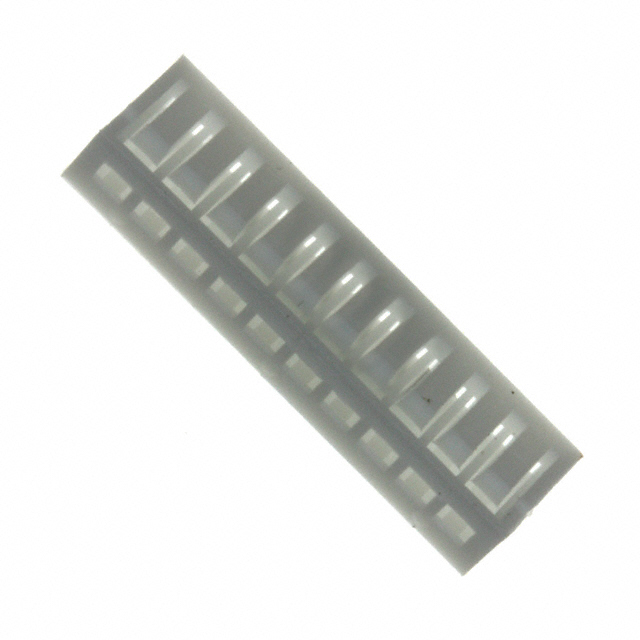 10 Rectangular Connectors - Housings Receptacle Natural 0.079 (2.00mm)
