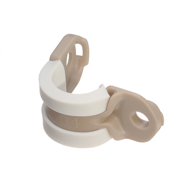 CBL CLAMP P-TYPE WHITE FASTENER