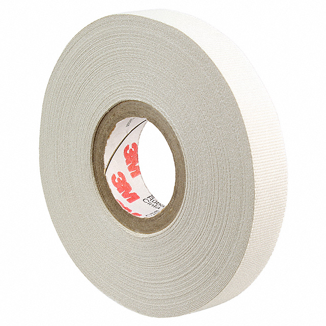 3M Glass Cloth Electrical Tape 27, White, Rubber Thermosetting Adhesive,  .75-Inch by 66-Foot