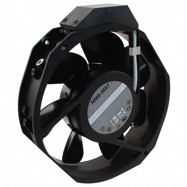 Fan Tubeaxial 115VAC Rectangular/Rounded - 172mm L x 150mm H Ball 187.1 CFM (5.24m3/min) 2 Terminals