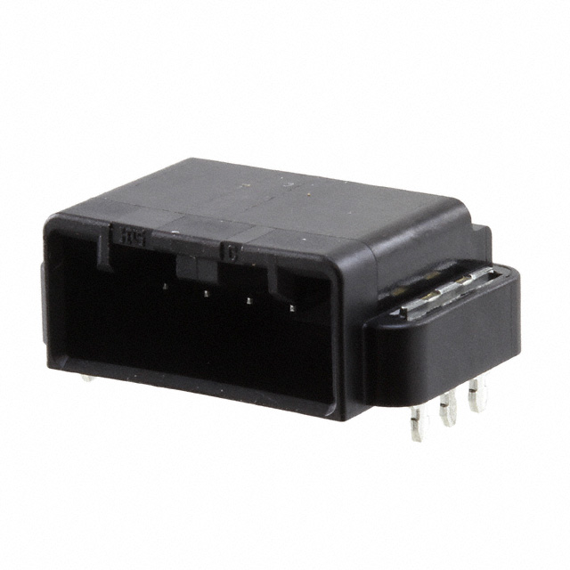 Connector Header Surface Mount, Right Angle 5 position 0.079