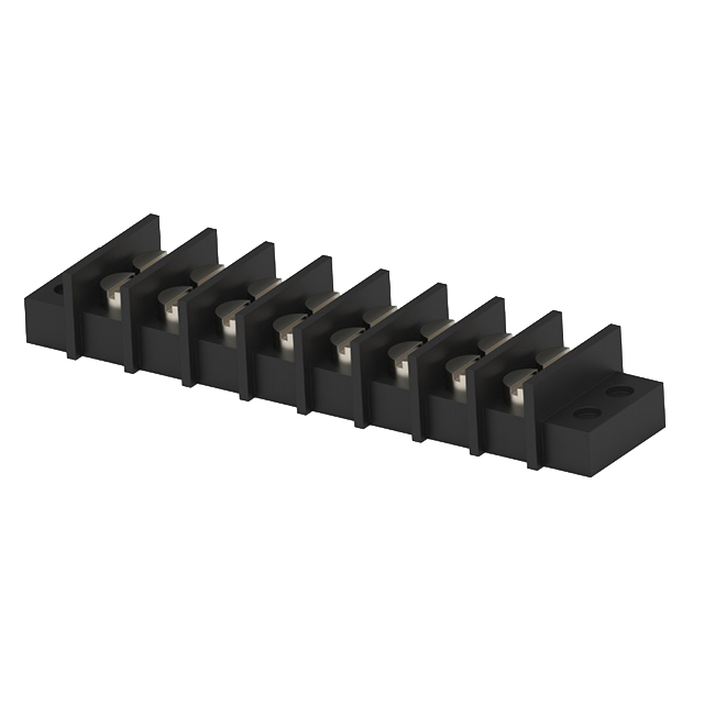 【1546306-8】CONN BARRIER STRIP 8CIRC 0.374"