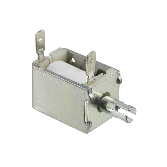 Continuous Duty Solenoid Open Frame (Pull) Type 0.500 (12.70mm) Stroke 12VDC Chassis Mount