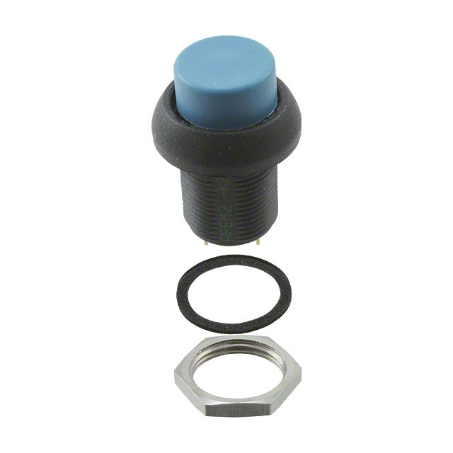 Pushbutton Switch SPDT Standard Panel Mount, Front