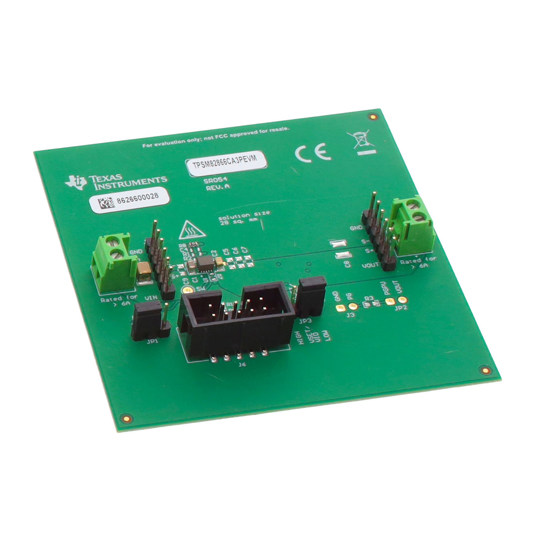 EVAL BOARD FOR TPSM82866