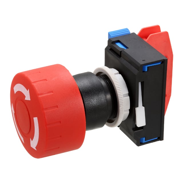 【ECS-22RE1RM2Q-010Q】EMERGENCY STOP SW, BIG MUSHROOM,