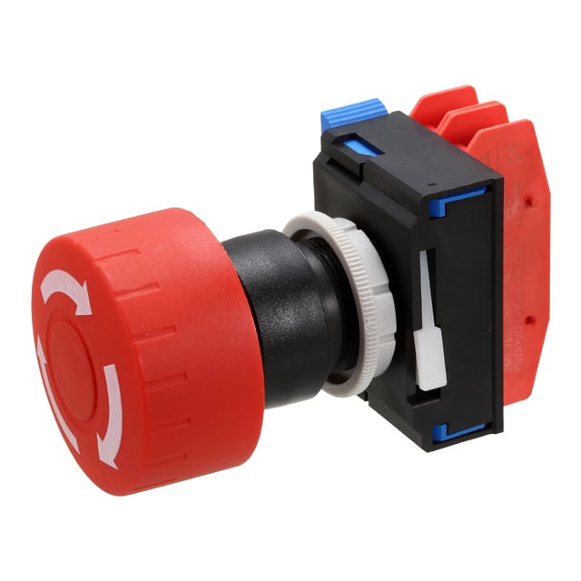 【ECS-22RE1RM2Q-020Q】EMERGENCY STOP SW, BIG MUSHROOM,