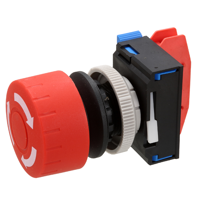【ECS-30RE1RM2Q-010Q】EMERGENCY STOP SW, BIG MUSHROOM,