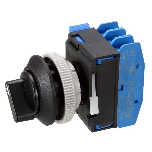 【ECS-30RS1K1Q-300Q】SELECTOR SW, 2 POSITION, 3A,  30