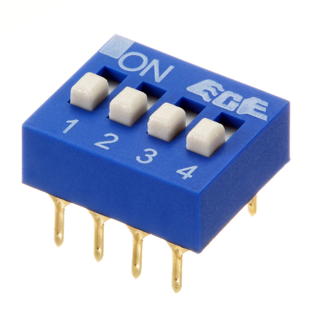 【EDG104S】DIP SWITCH, 4P