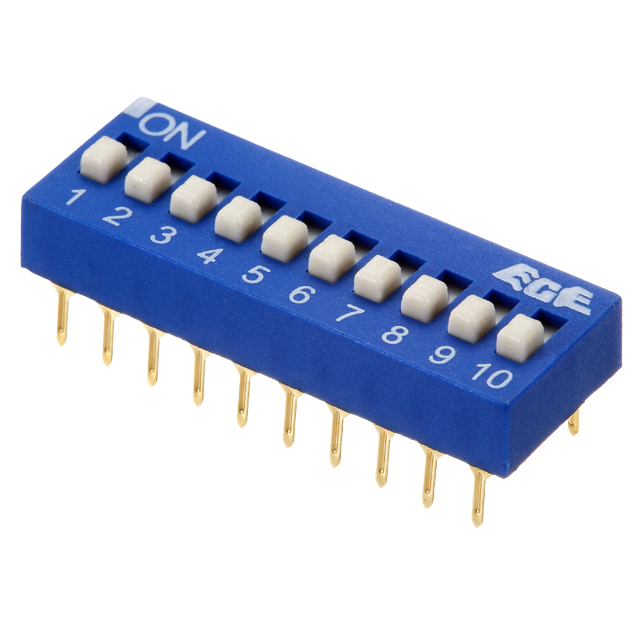 【EDG110S】DIP SWITCH, 10P