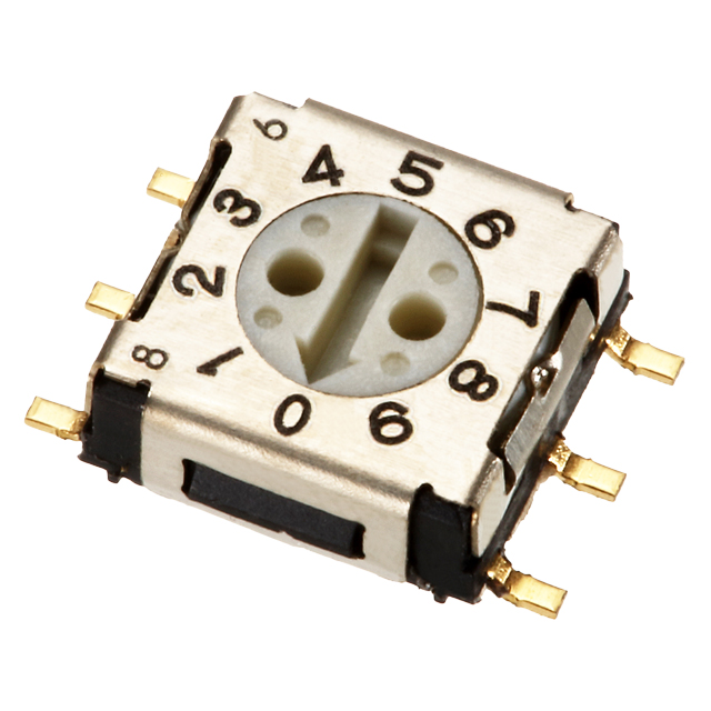 【ERD710RDZ】ROTARY SWITCH,10P, 7X7 SIZE, T&R