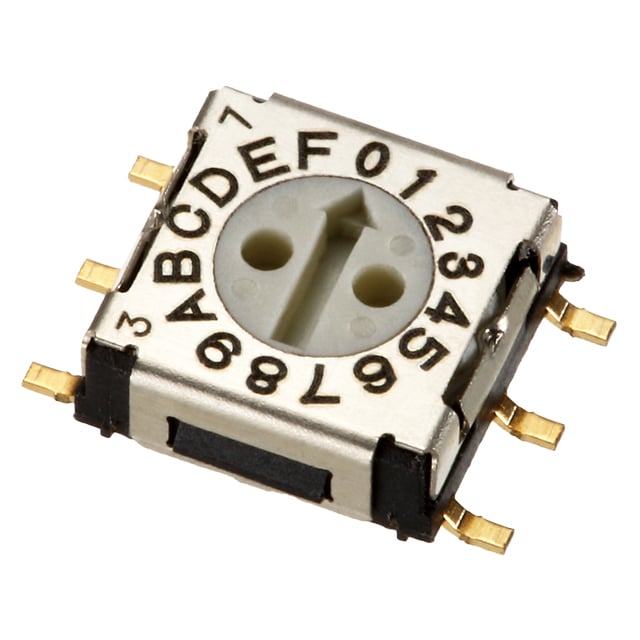 【ERD716RDZ】ROTARY SWITCH, 16P, 7X7 SIZE, T&