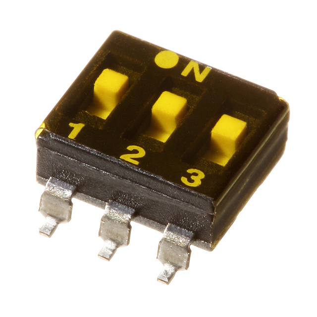 【ESD103LDZ】DIP SWITCH, 3P, SMT, T&R