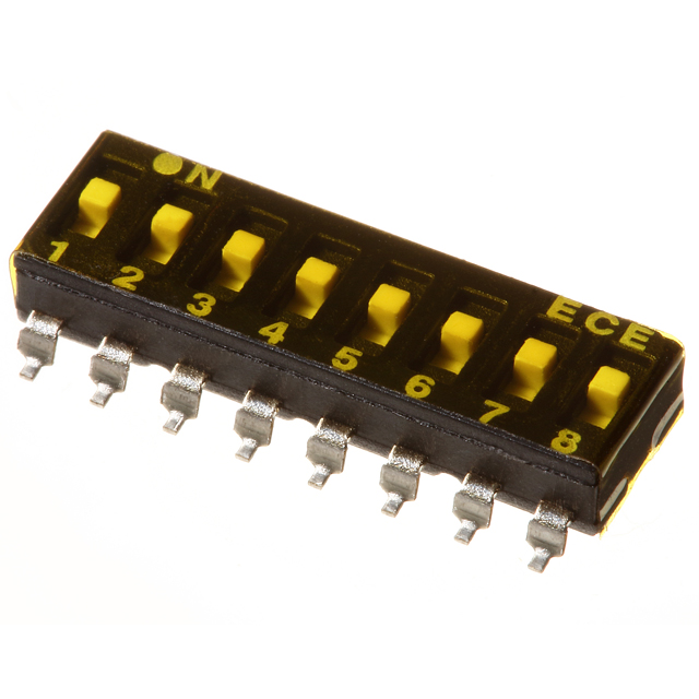 【ESD108LDZ】DIP SWITCH, 8P, SMT, T&R