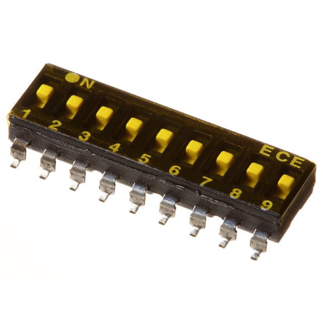 【ESD109LDZ】DIP SWITCH, 9P, SMT, T&R