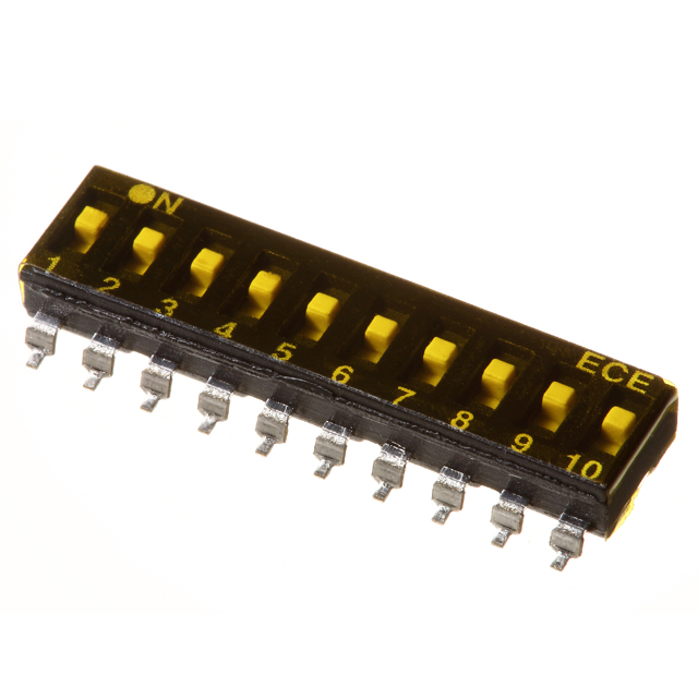 【ESD110LDZ】DIP SWITCH, 10P, SMT, T&R