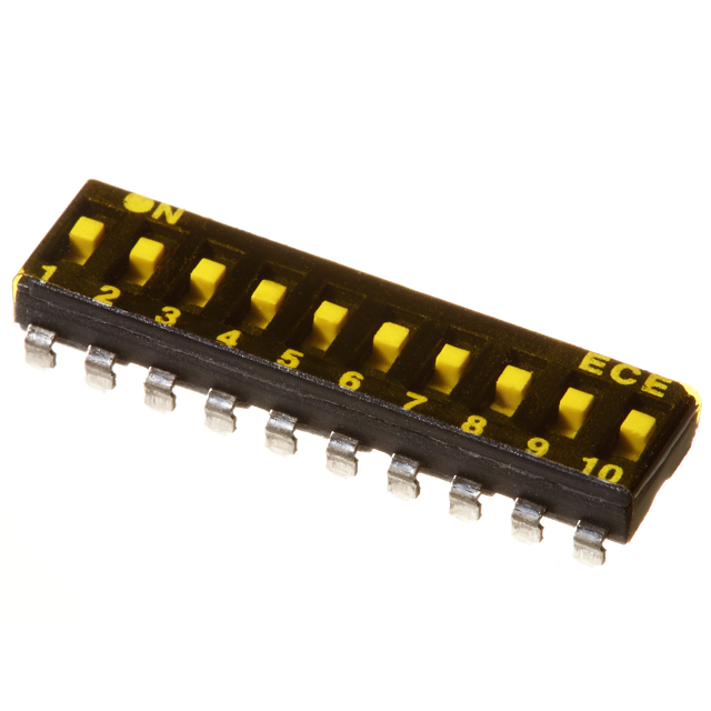 【ESL110LDZ】DIP SWITCH, 12P, SMT, T&R