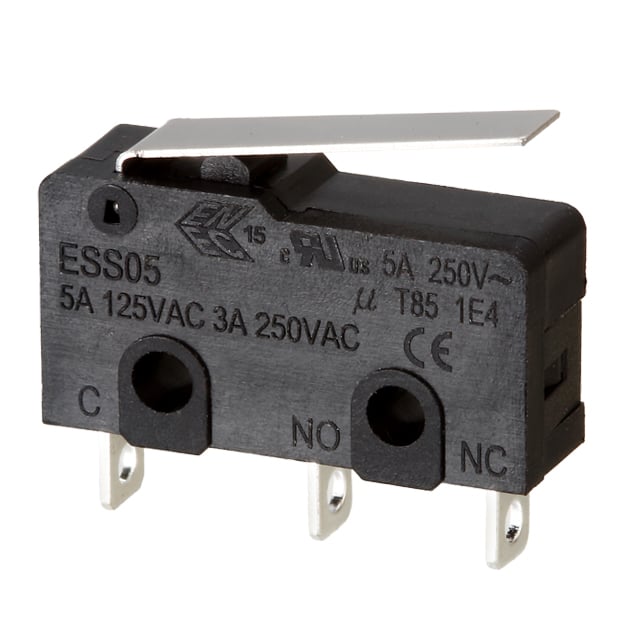 【ESS0531310】MICRO SW, 5A, SOLDER TERMINAL, S